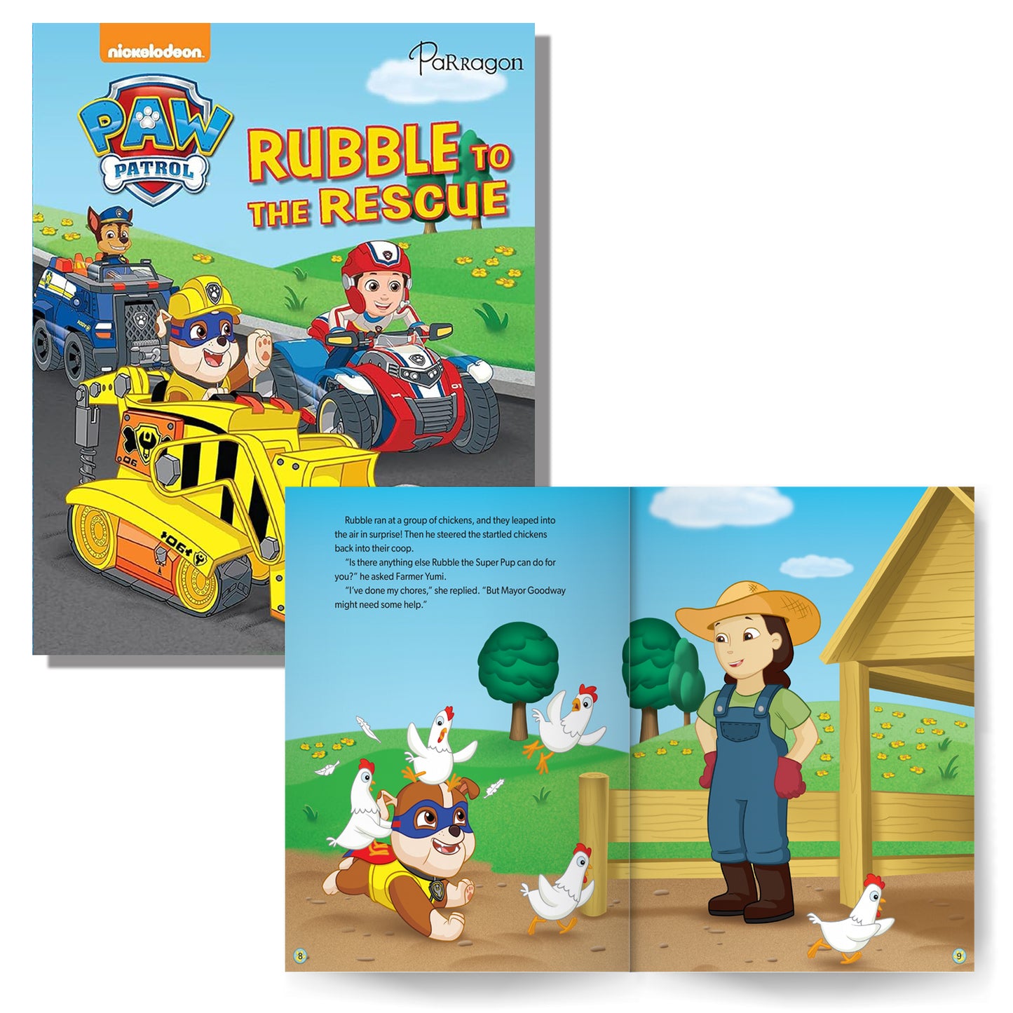 Paw Patrol Pack of 3 Books of Colouring and Story | Mighty Movie, Puptacular & Rubble to the Rescue | For 3 to 6 Year Old