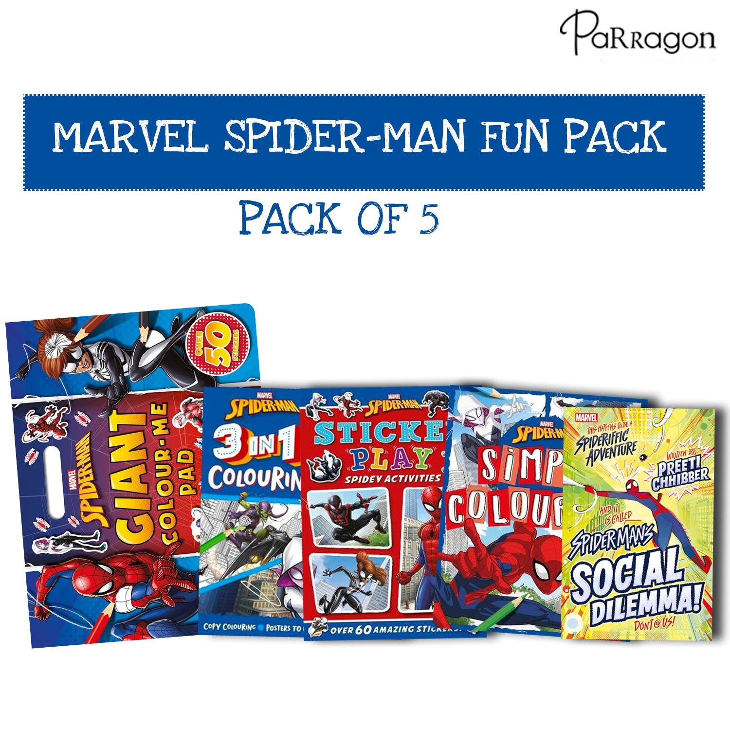 Kit d'autocollants Marvel Spider-Man