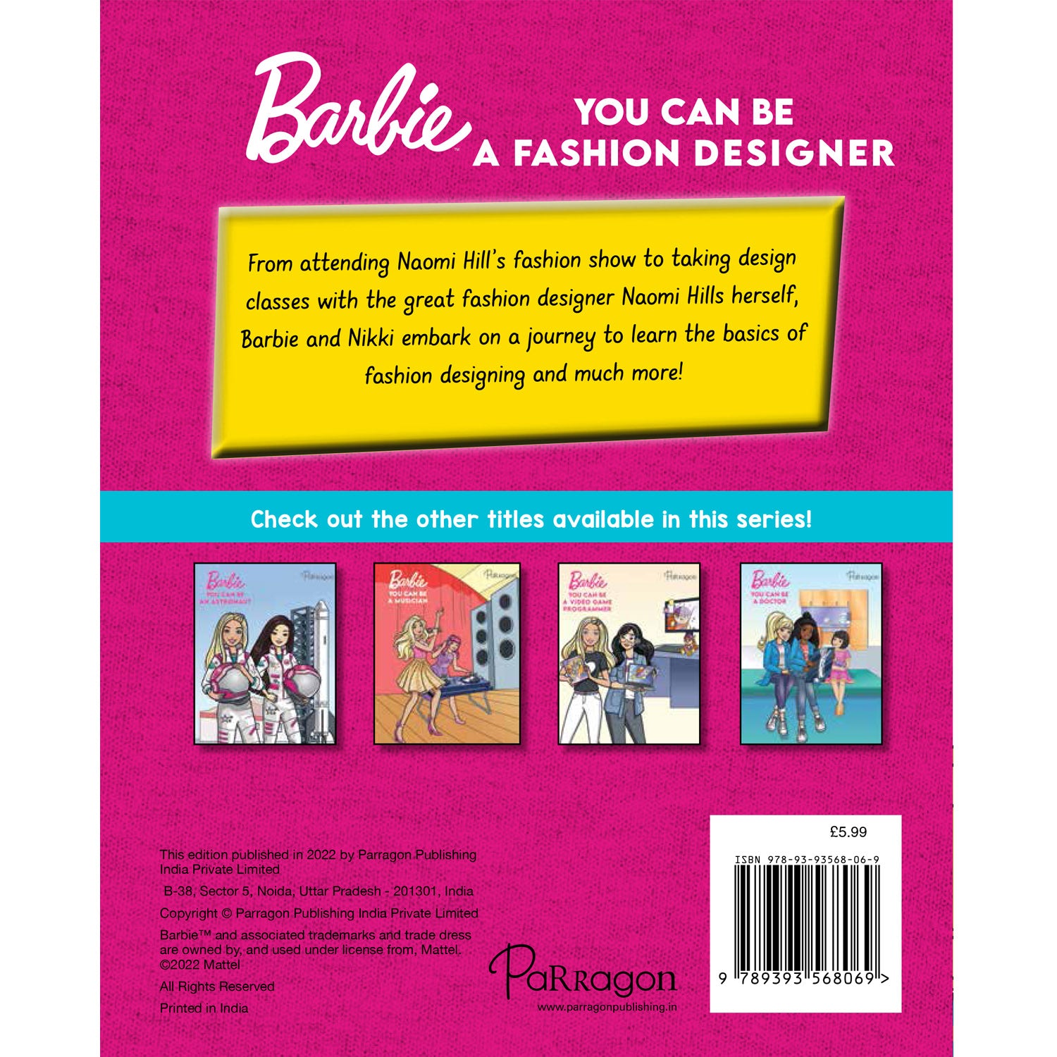 Barbie be a sales real fashion designer