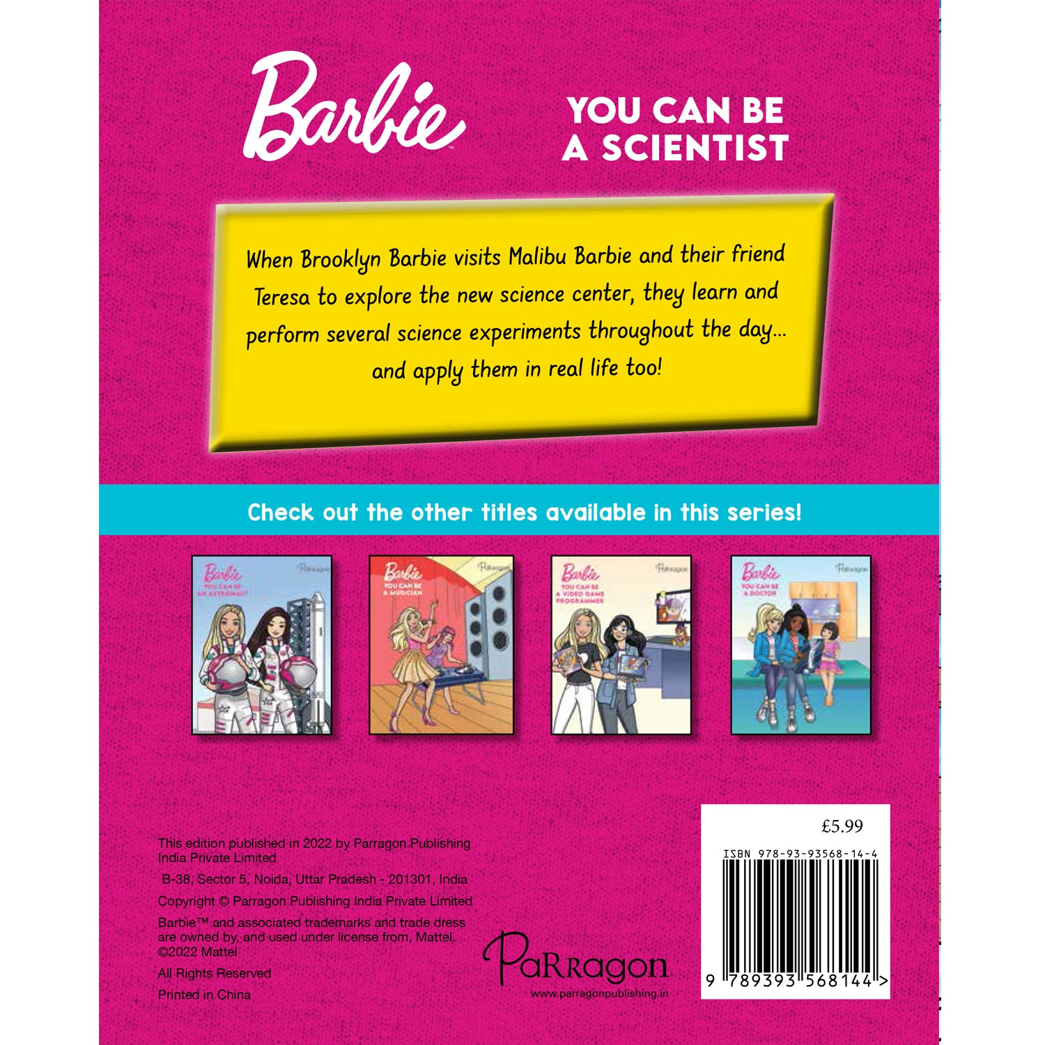 Barbie and can hot sale