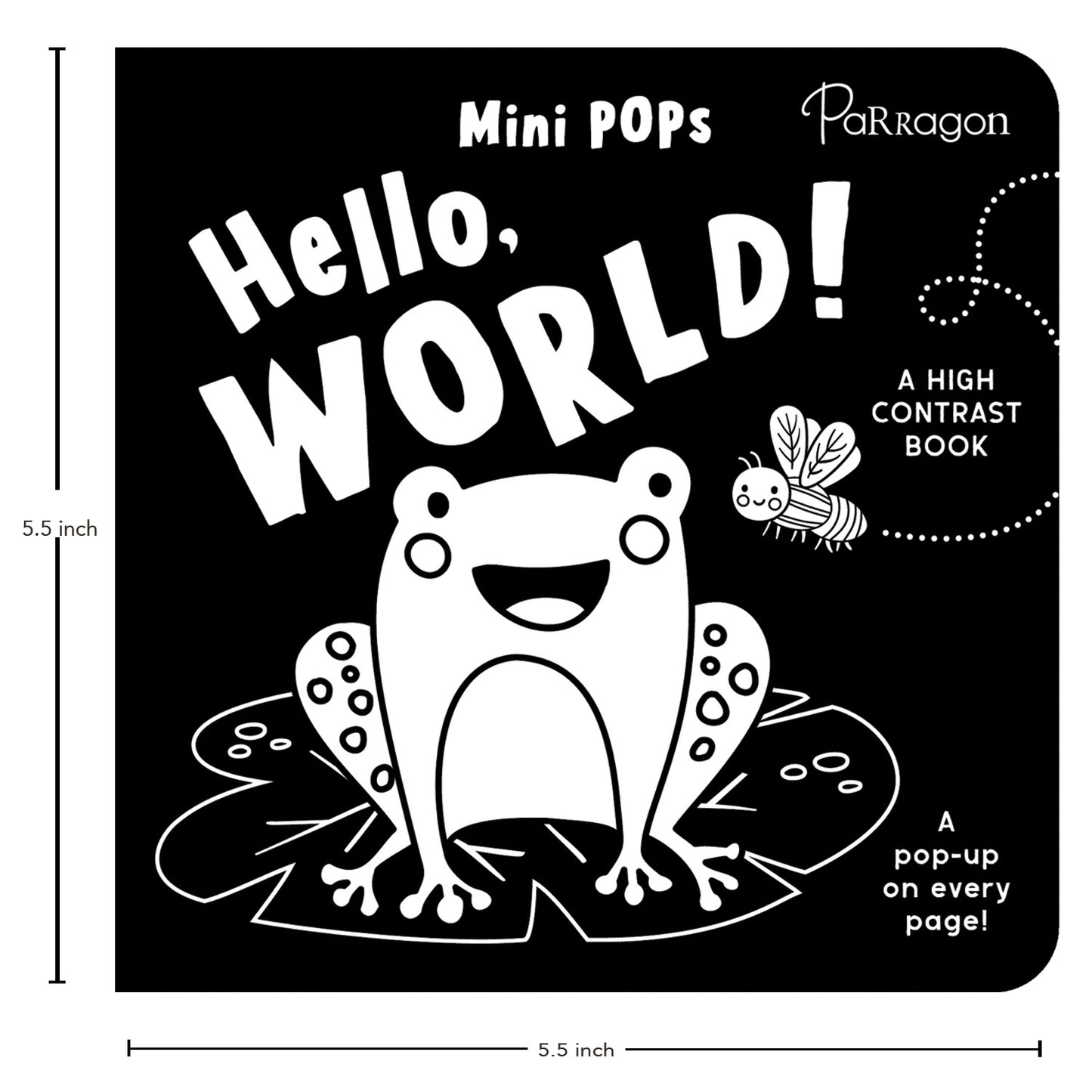 Mini Pops‐ Hello World (Pop-up book) | For Kids 1 to 3 Year's Old