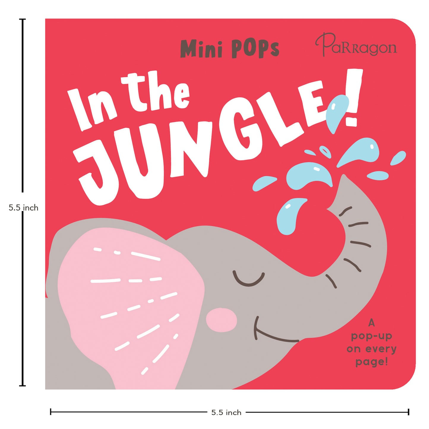 Mini Pops‐ In the Jungle (Pop-up book) | For Kids 1 to 3 Year's Old