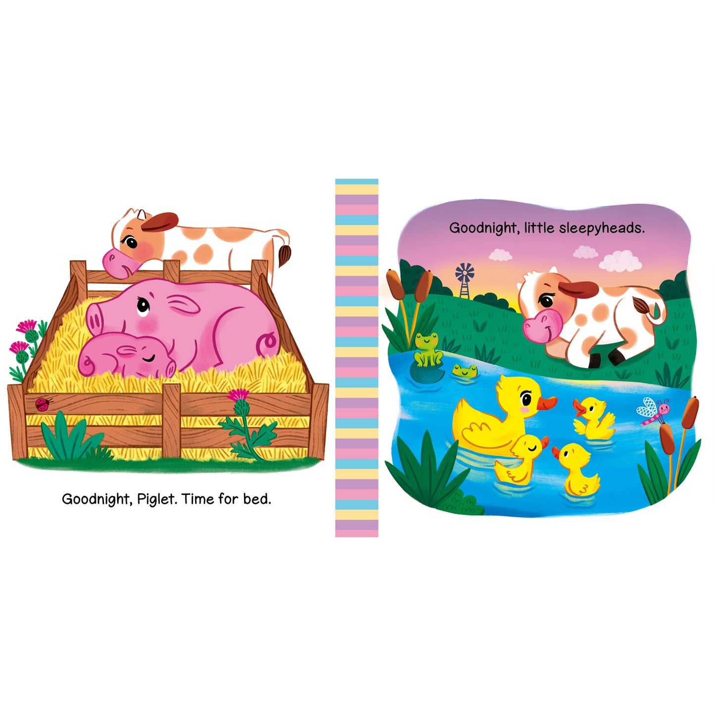 Night, Night, On The Farm (Super Cute Cloth Book) Igloo Books