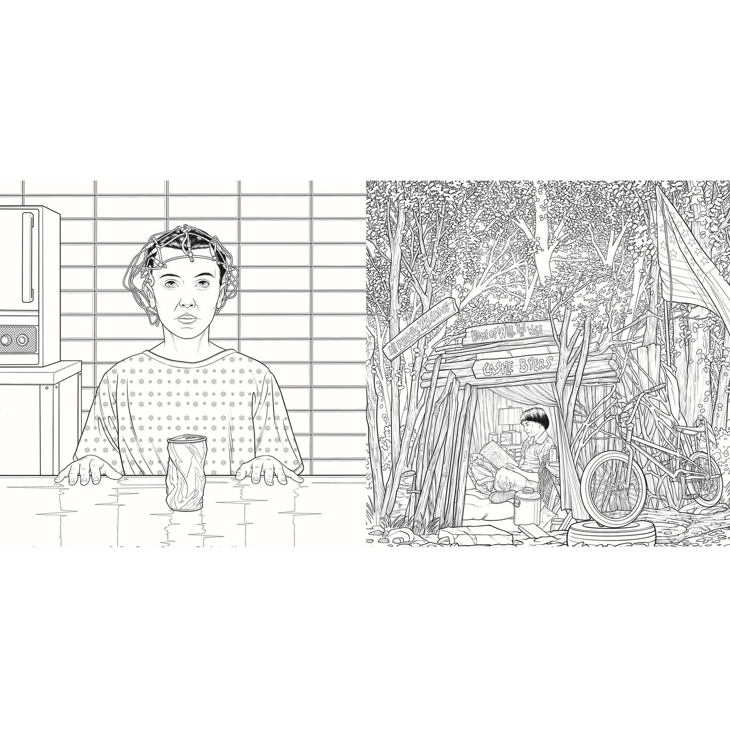 Stranger things. The unofficial colouring book - Libro L'Airone