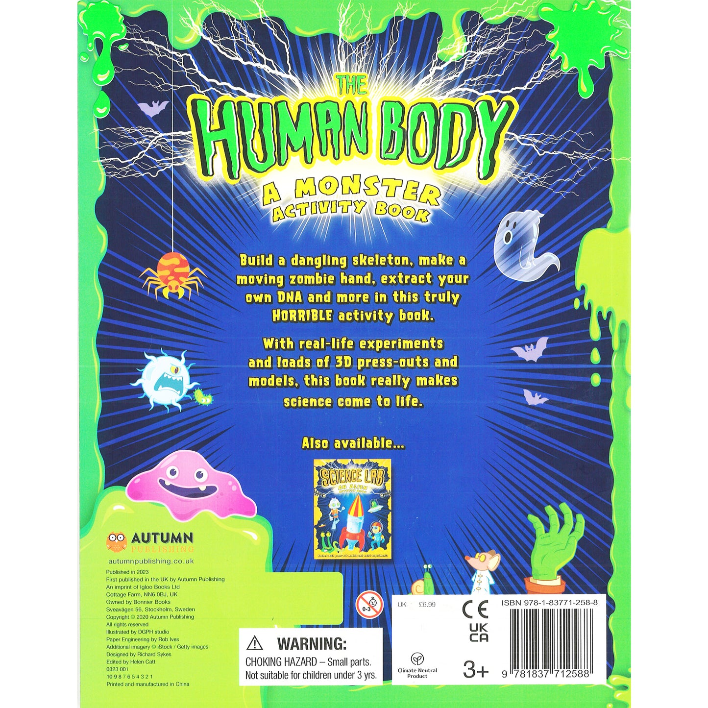 The Human Body (Sticker and Activity Book) Igloo Books and Autumn Publishing