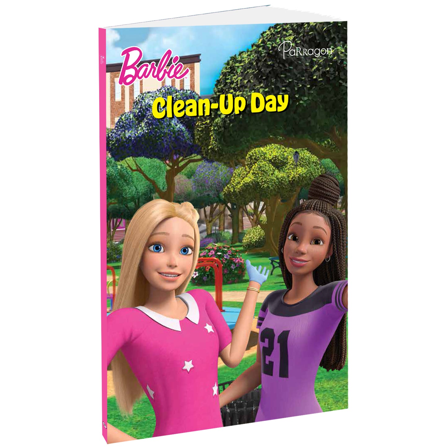 Barbie Clean-Up Day | Barbie Reader | Small size storybook | Barbie Short Stories