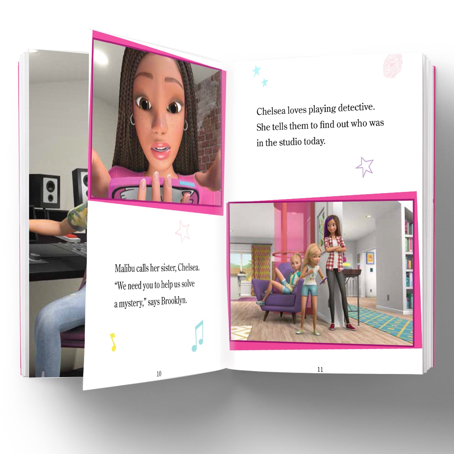 Barbie The Studio Mystery | Barbie Reader | Small size storybook | Barbie Short Stories