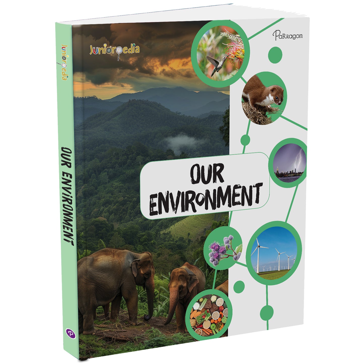 Juniorpedia: Our Environment A Fun Guide to Nature, Ecology, and Sustainability for Kids Ages 8 to 12