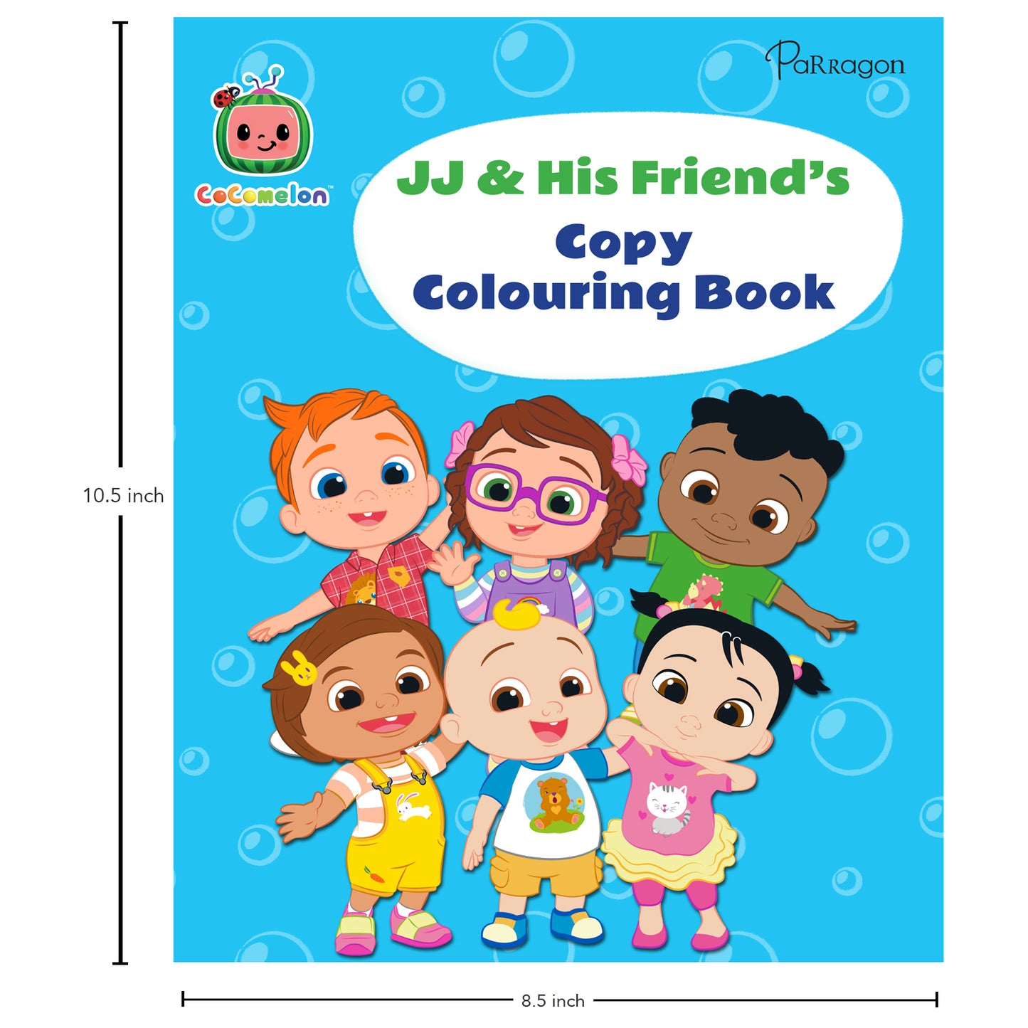 CoComelon JJ and His Friends Copy Colouring Book | For 3 to 5 Year Old Kids