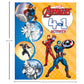 Marvel Avengers: 4-in-1 Activity Book Puzzles, Coloring, Games, and More for Kids Ages 4 to 6