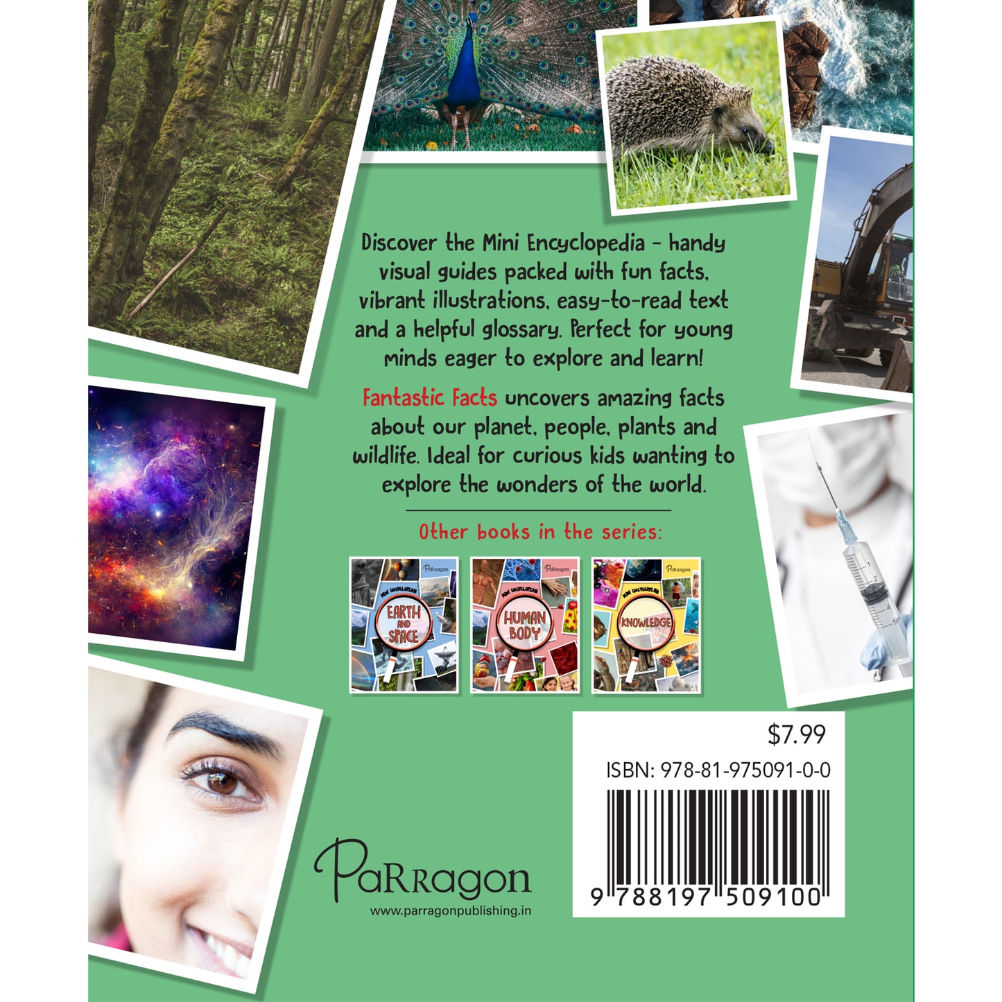 Mini Encyclopedia: Fantastic Facts Discover Amazing Trivia About Science, Nature, and More for Kids Ages 8 to 12