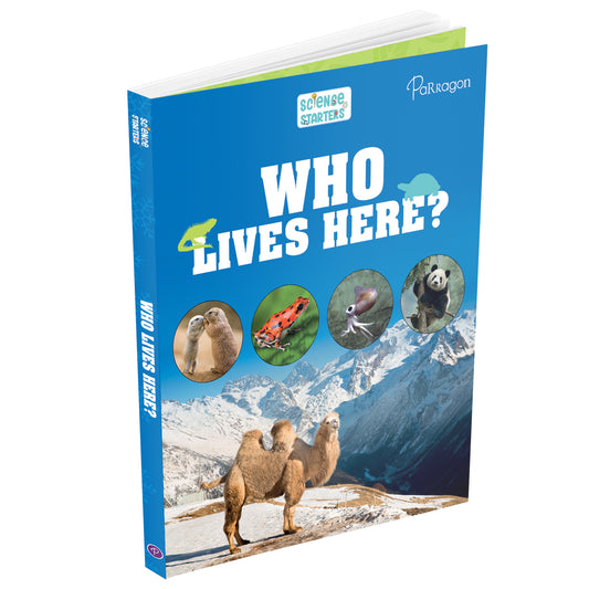 Science Starters: Who Lives Here?s | Reference Book for Kids | Encylopedia for Ages 7+