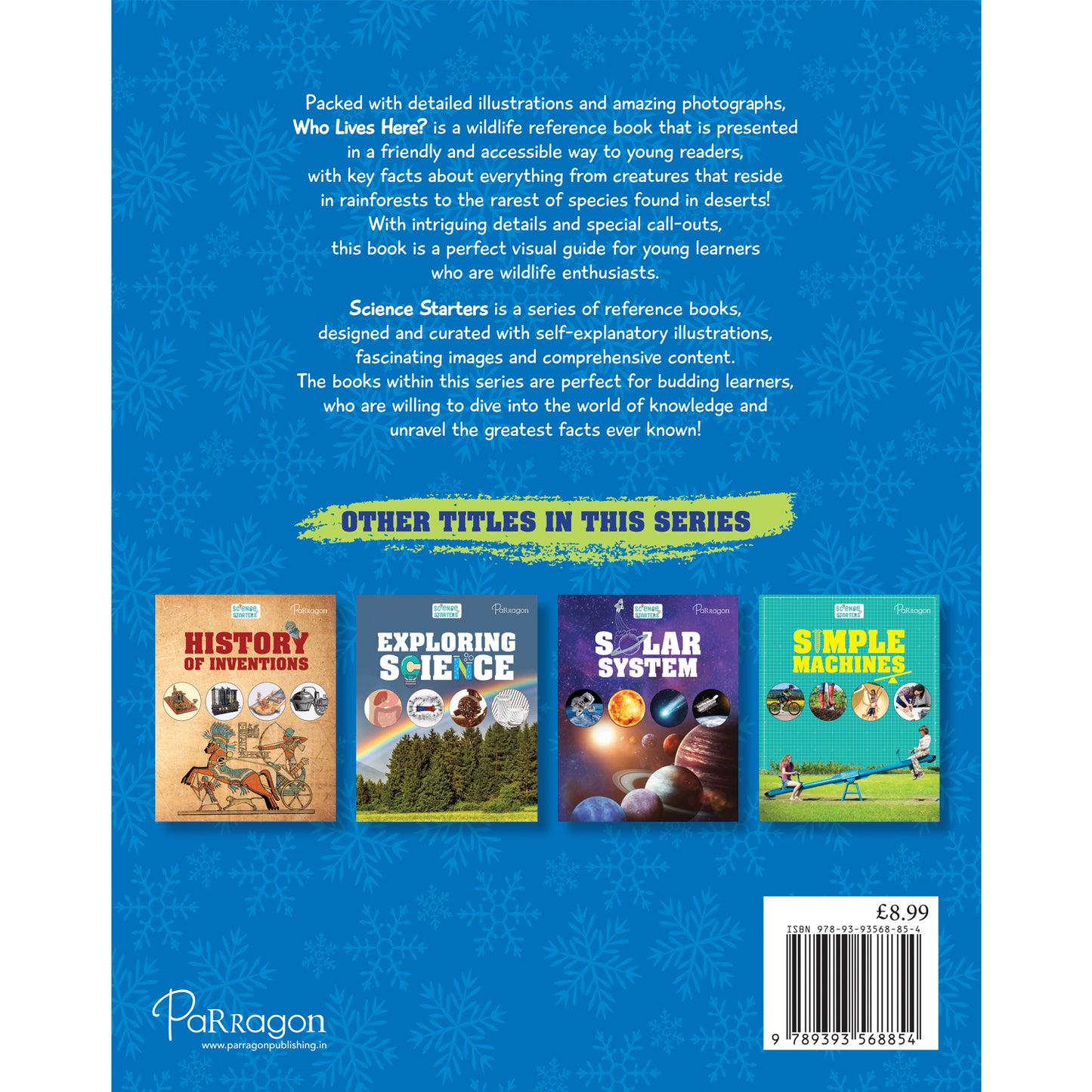 Science Starters: Who Lives Here?s | Reference Book for Kids | Encylopedia for Ages 7+