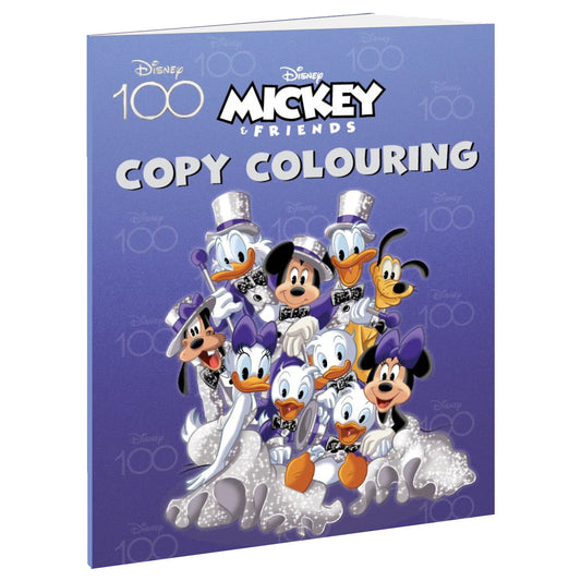 Disney 100 Copy Colouring book | Copy Color | D100 Copy Colouring Books | Disney mixed colouring book