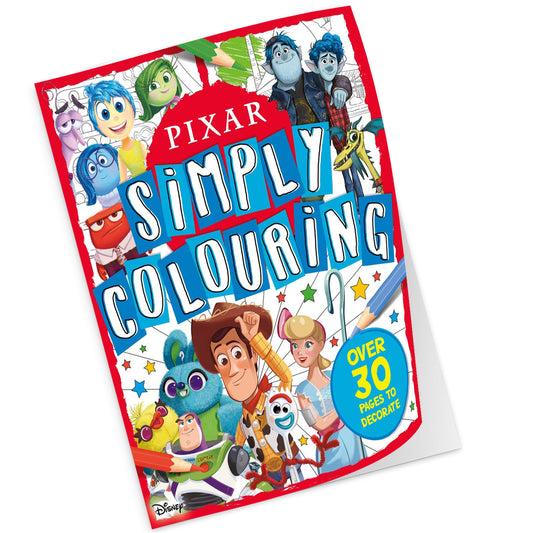 Pixar: Simply Colouring Walt Disney