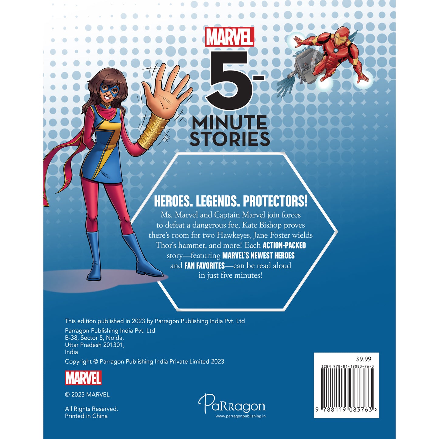 Marvel Avengers: 5-Minute Stories Book | Marvel Stories Collection for kids | For 6 to 8 Year's Old