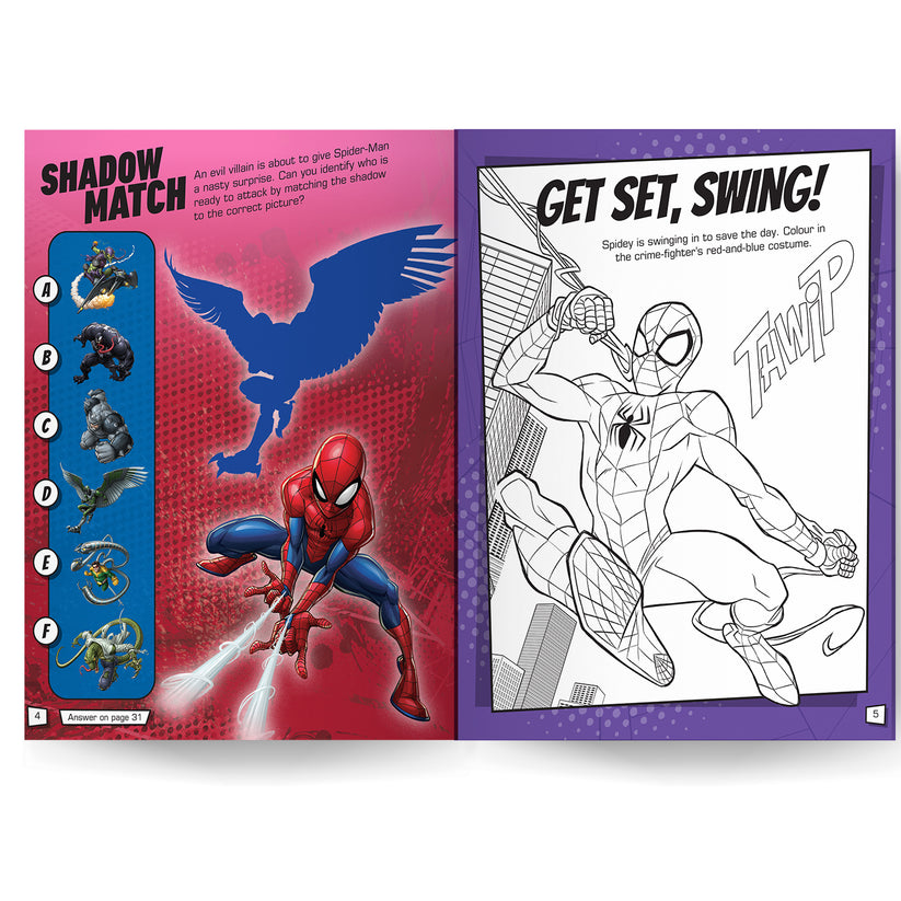 Marvel Spider-Man 1001 Stickers Book | Many Activities with Marvel Sti ...