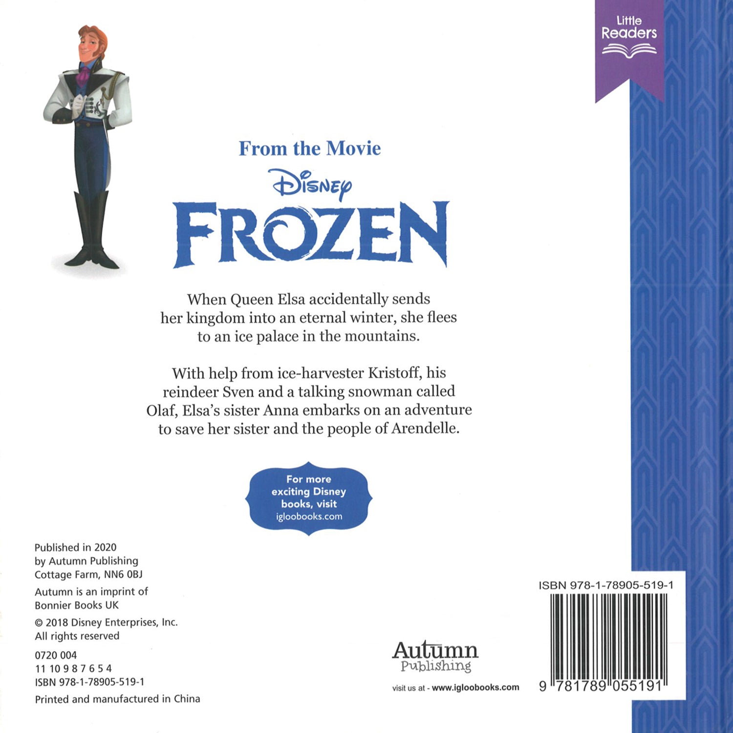 Disney Frozen Little Readers (Little Readers Cased Disney) Parragon  Publishing India