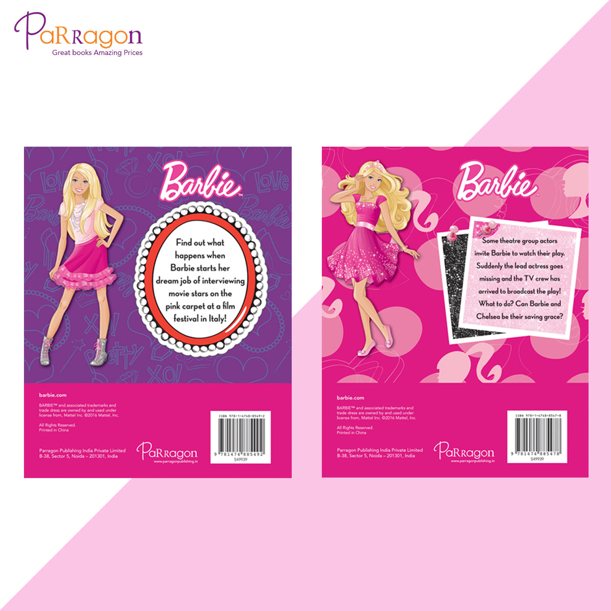 Barbie Movie Career Stories Set of 2 Book [Hardcover] Parragon