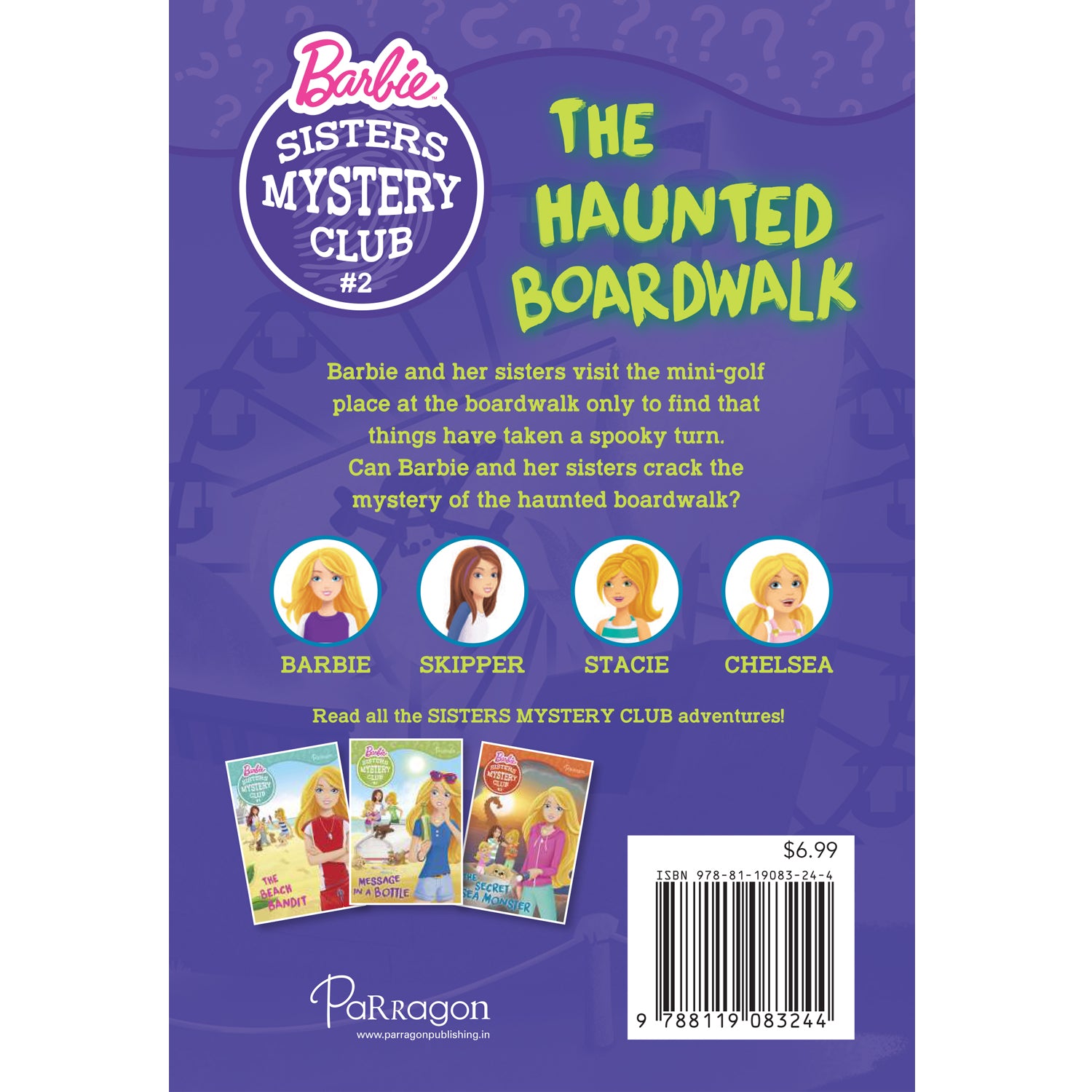 Barbie Sister Mystery Club 2 The Haunted Boardwalk By Parragon Books