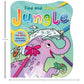 Find and Colour Activity Book | Jungle Colouring Book | Colouring and Activity book for kids | Die cut book