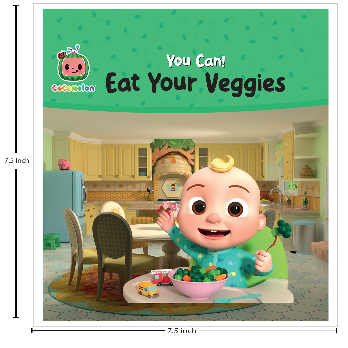 CoComelon: You Can! Eat Your Veggies | Early Learning Book | For 3 to 5 Year Old Kids