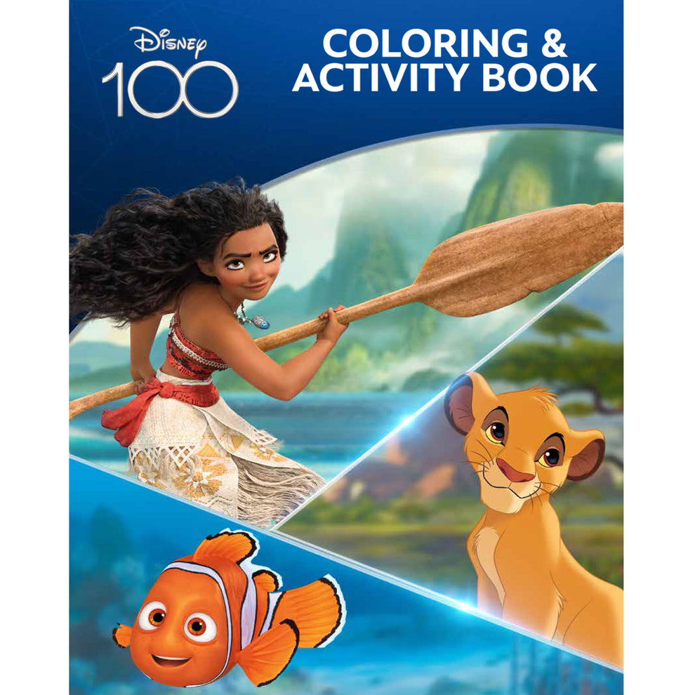 Disney 100 Colouring and Activity book D100 Colouring and Activity B