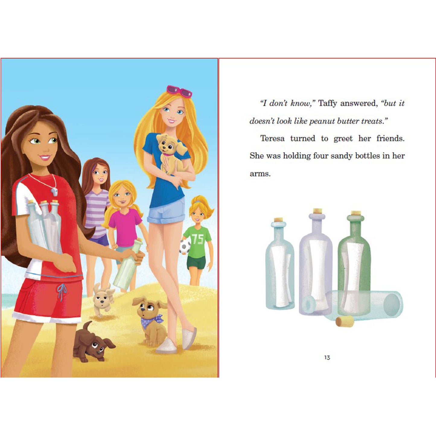 Barbie Sister Mystery Club 4: Message in a Bottle By Parragon Books