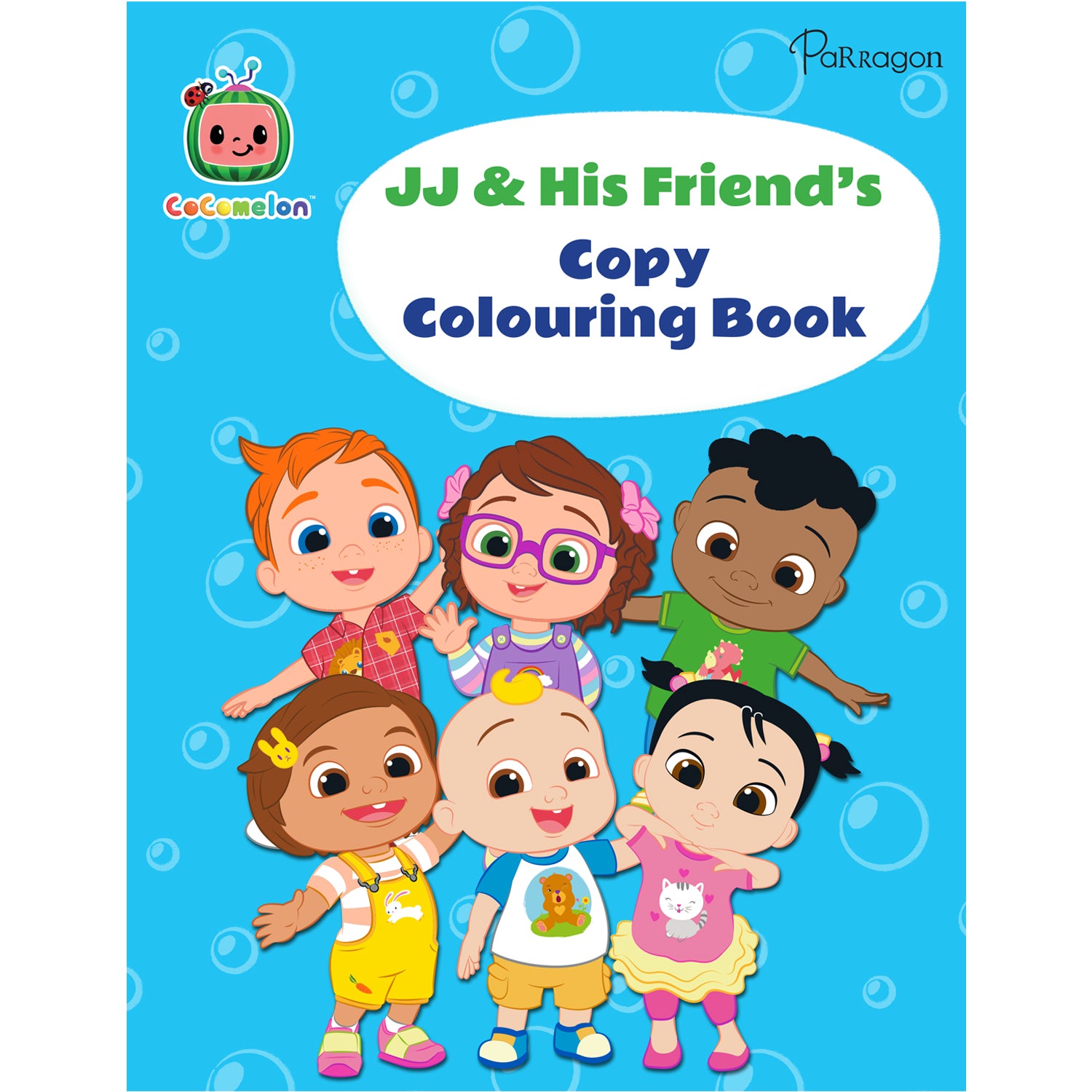 CoComelon JJ and His Friends Copy Colouring Book [Paperback] Parragon ...