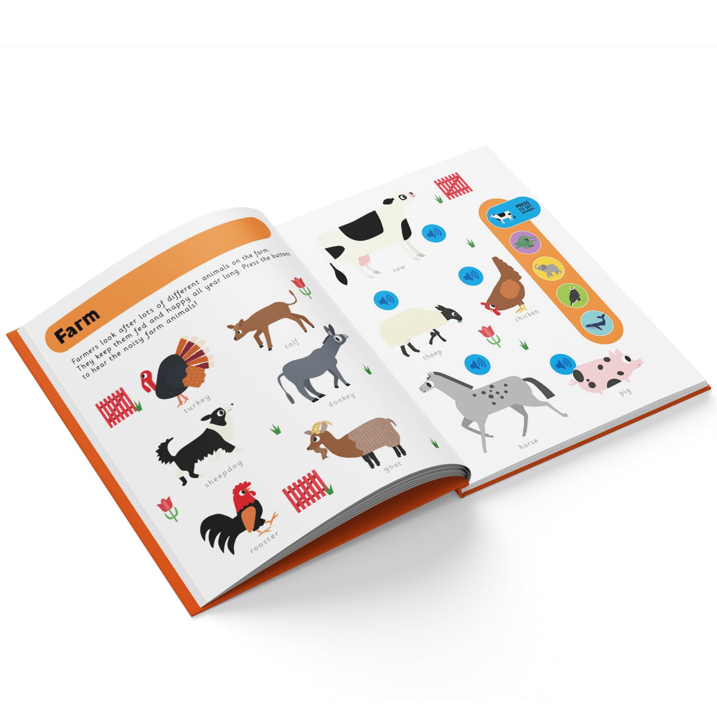 My First Animals Sound Book | With 50 Amazing Sounds Book for Kids | Early Learning for Toddlers and Children