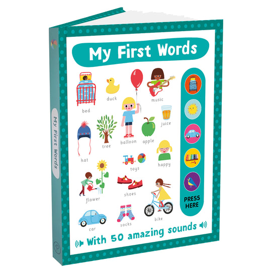 My First Words Sound Book | With 50 Amazing Sounds Book for Kids | Early Learning for Toddlers and Children