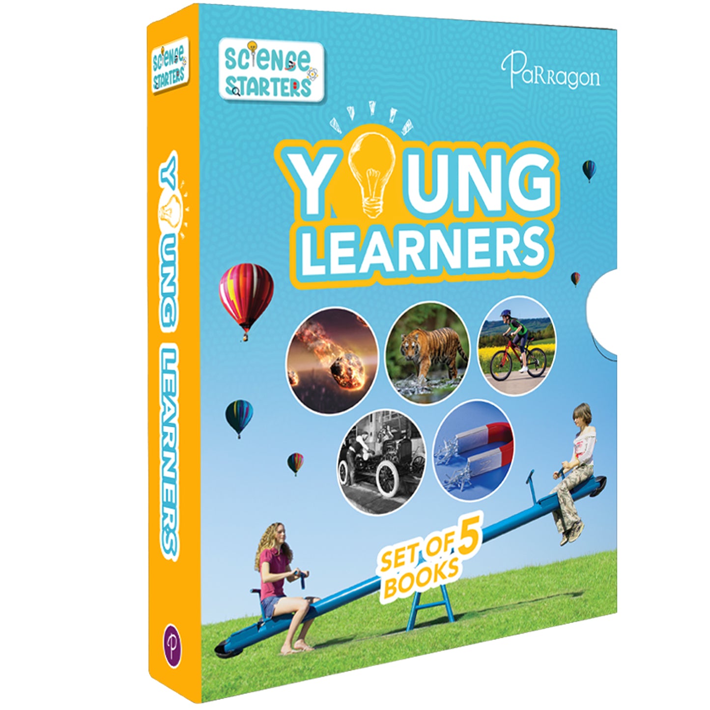 Science Starters:Young Learners | Pack of 5 Books | Reference Book for Kids | Science Activities