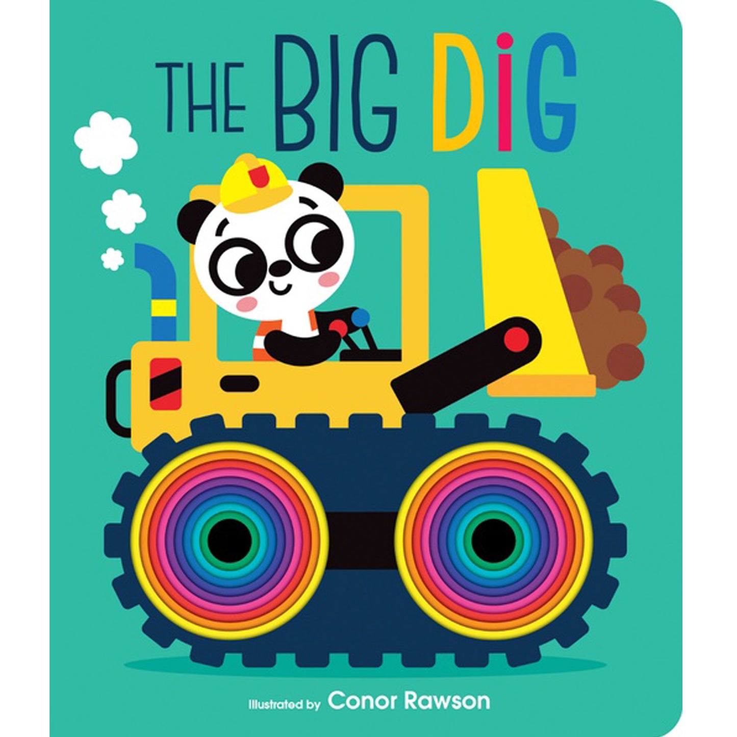 Graduating Board Book – The Big Dig | Children's books about panda | Early learning books | Board books | Die cut board books [Board book] Parragon