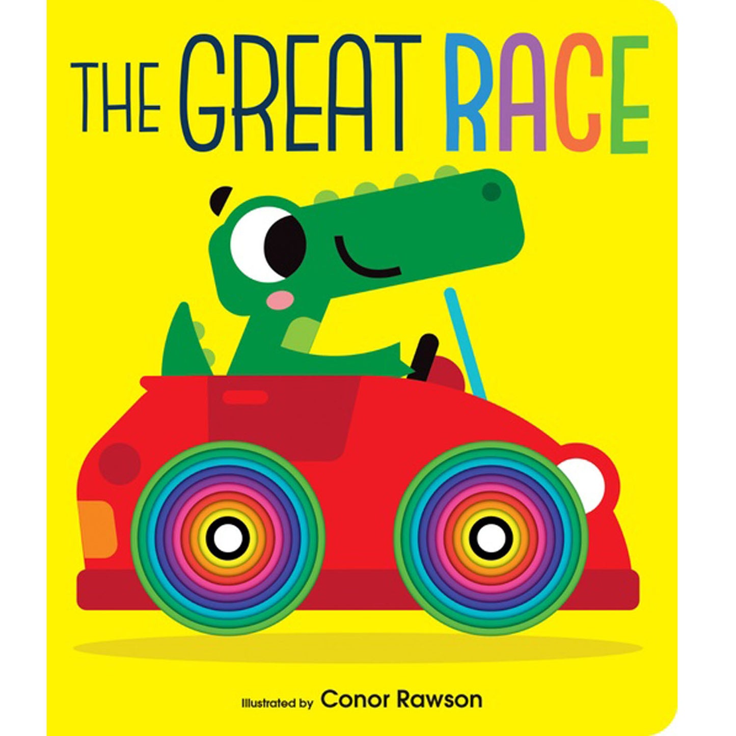 Graduating Board Book – The Great Race | Children's books about Crocodile | Early learning books | Board books | Die cut board books [Board book] Parragon