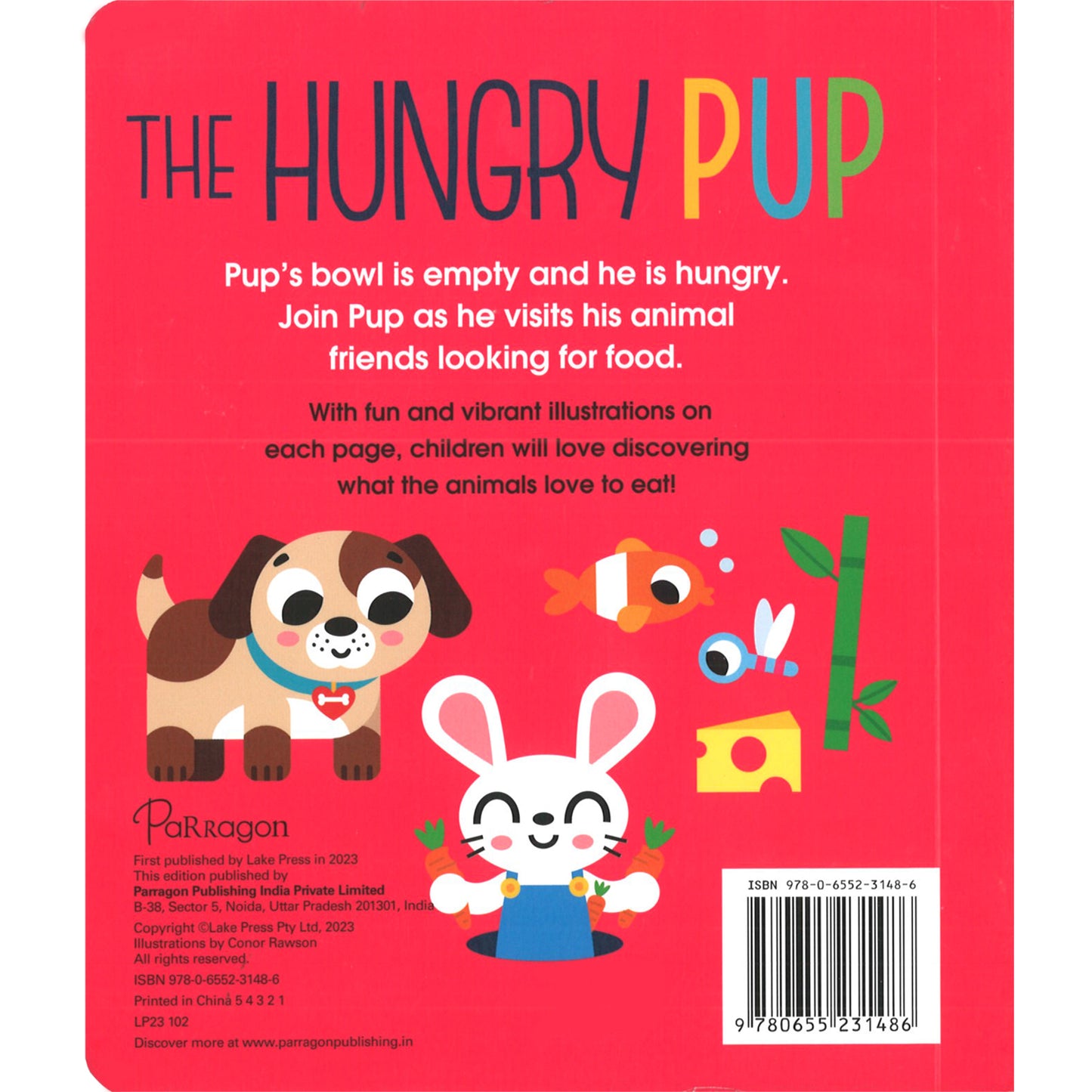 Graduating Board Book – The Hungry Pup | Children's books about digs | Early learning books | Board books | Die cut board books Parragon