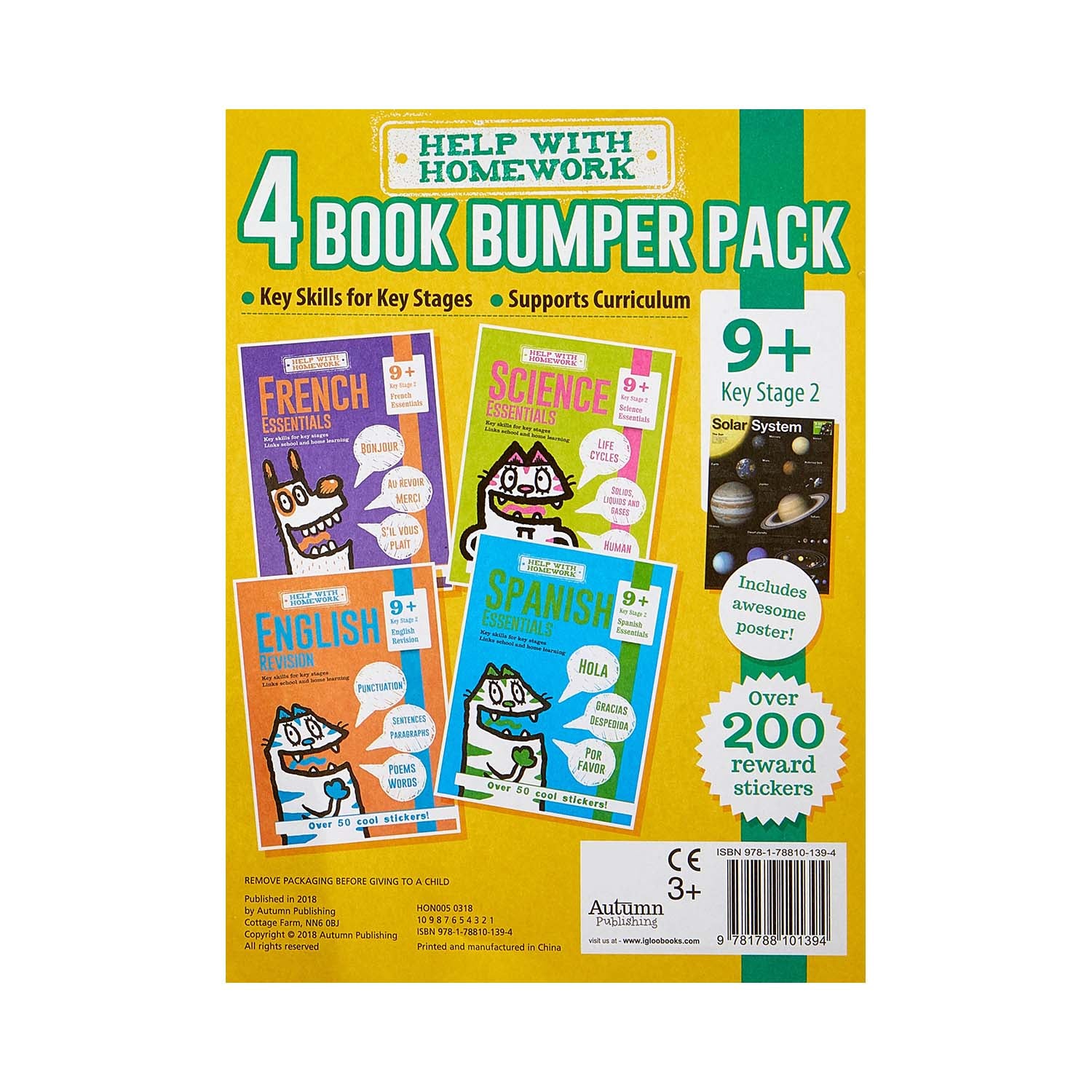 Buy Help With Homework: 4 Book Bumper Pack – Parragon Publishing