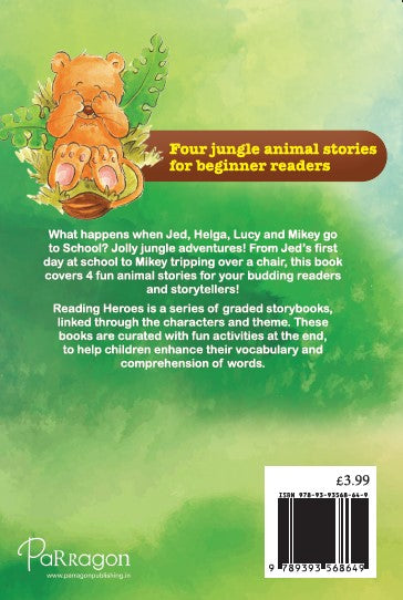 Reading Heroes Jungle School Tales- Level 1 (Story Book) Parragon